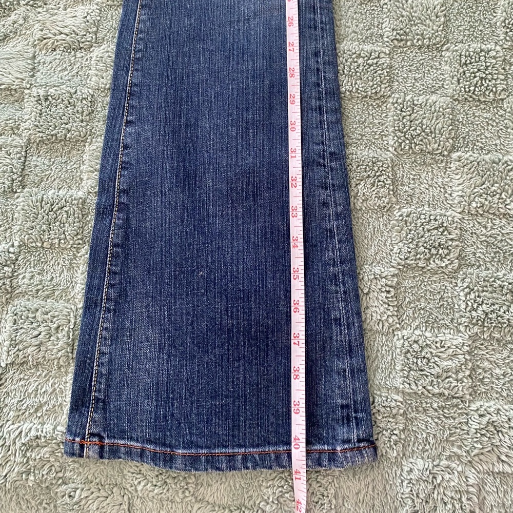 💎 BeBe Low Rise Jeans Flare Rhinestones - Picture 9 of 9